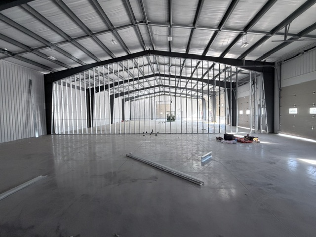 Commercial interior steel framing