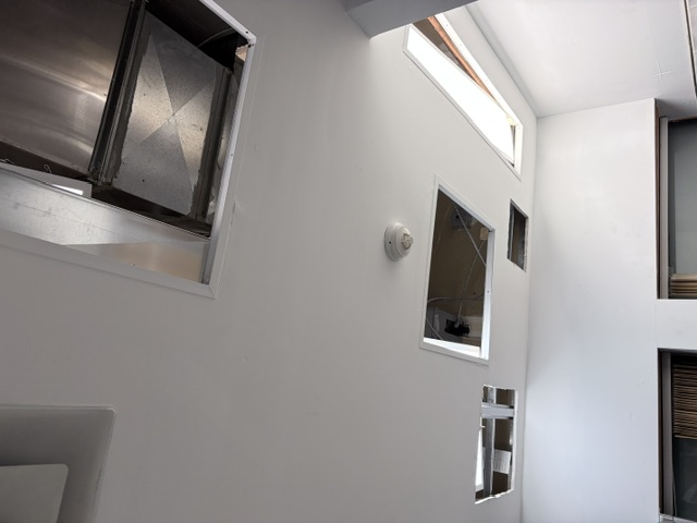 Commercial ceiling finishing work